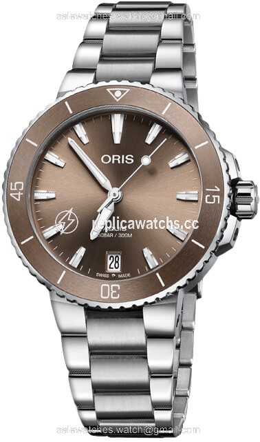 Replica 01 733 7731 4156-07 8 18 05P Oris Aquis Date 36.5mm Ladies Watch Replica 01 733 7731 4156-07 8 18 05P Oris Aquis Date 36.5mm Ladies Watch